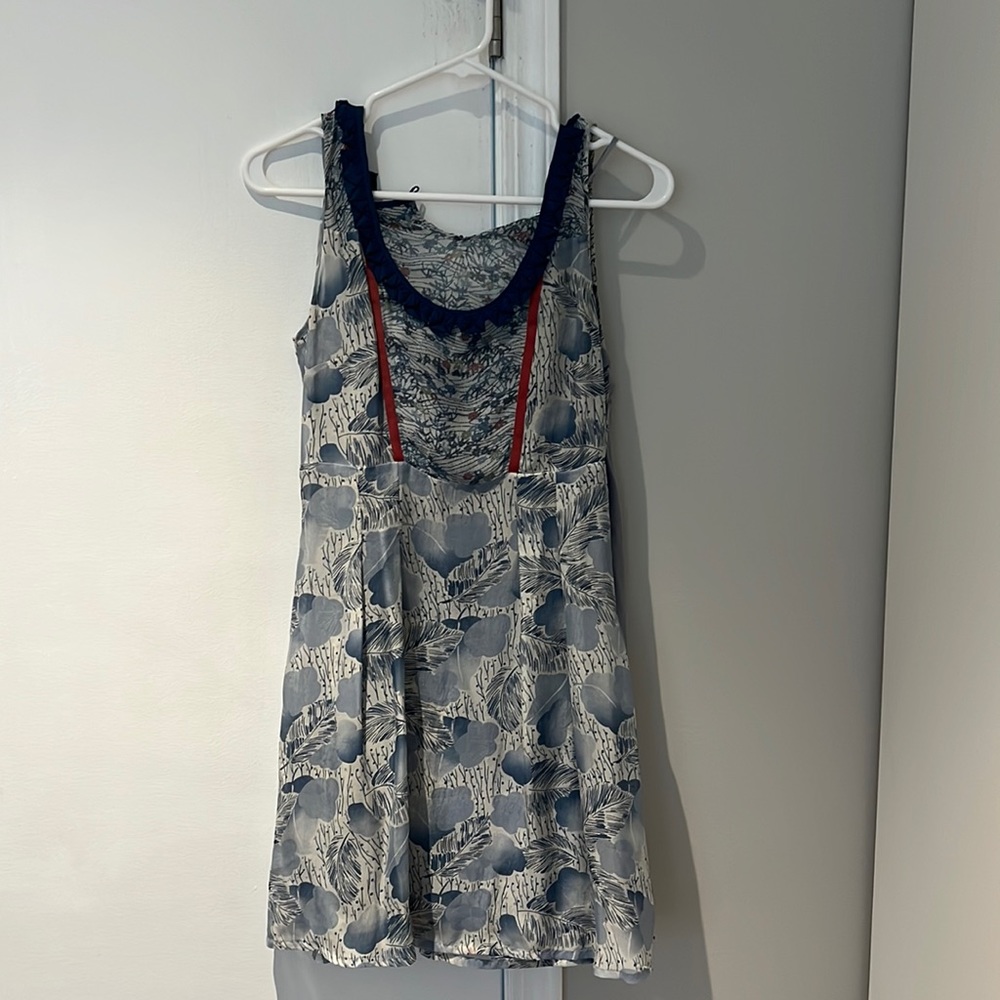 Kimchi Blue / Urban Outfitters printed dress with slip. Never worn!